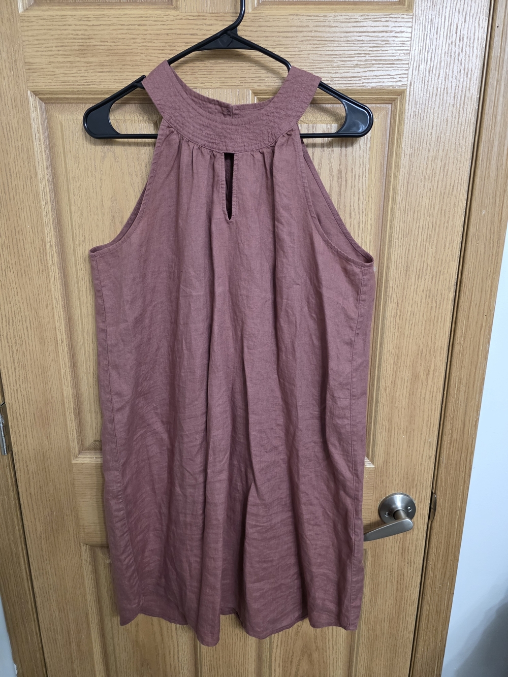 C&C California Linen Dress in Mauve